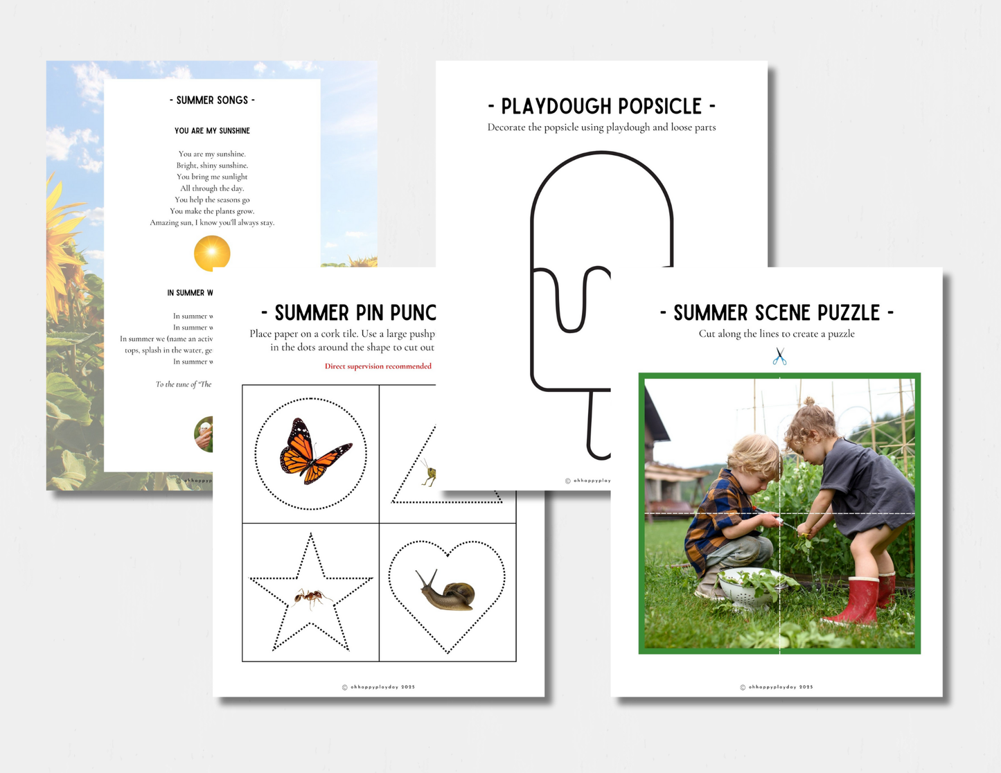The Preschool Workbook - Summer Edition