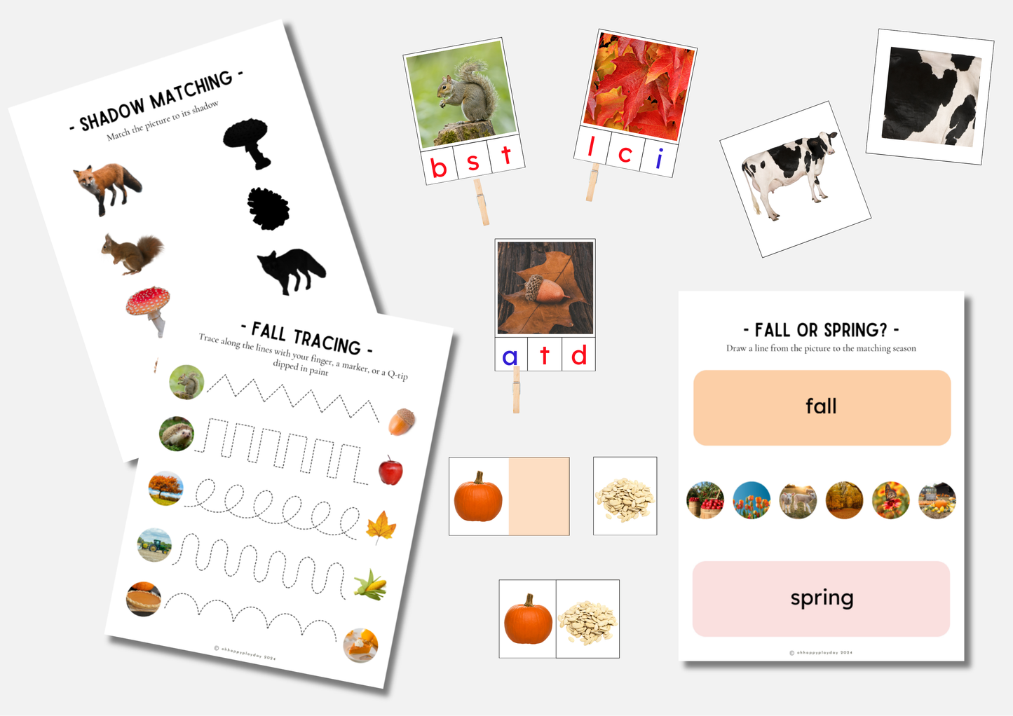 The Preschool Workbook - Autumn Edition
