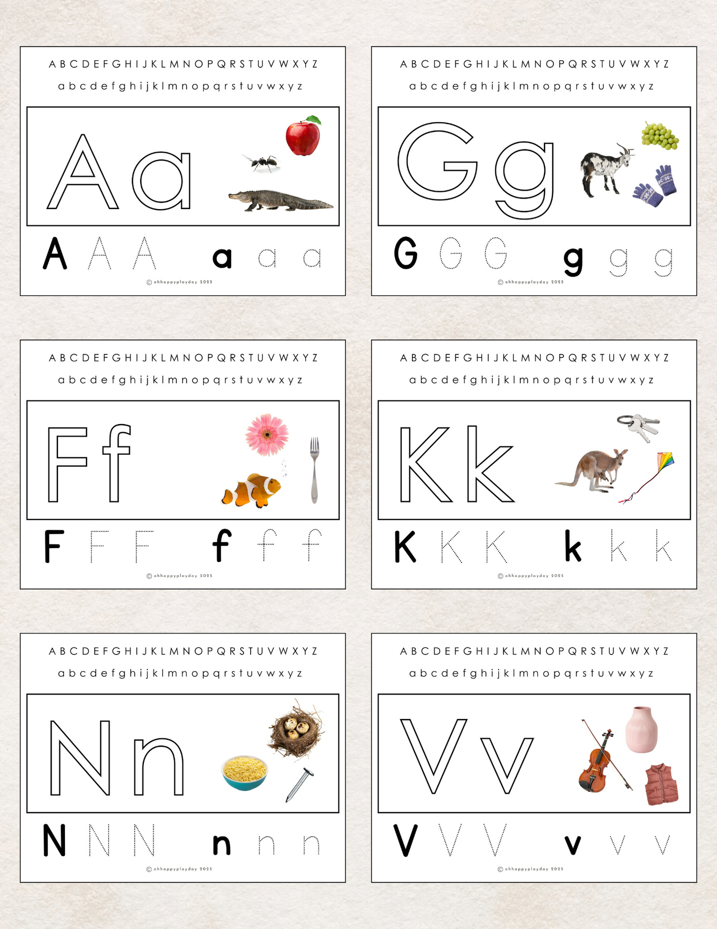 Alphabet Mats