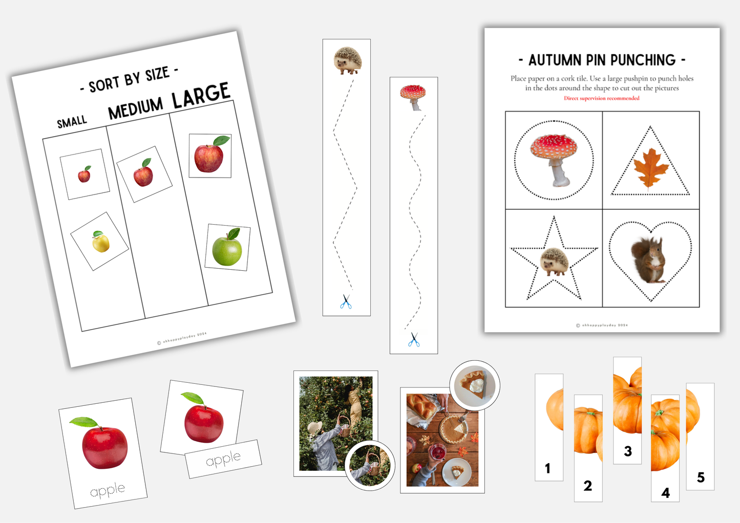 The Preschool Workbook - Autumn Edition