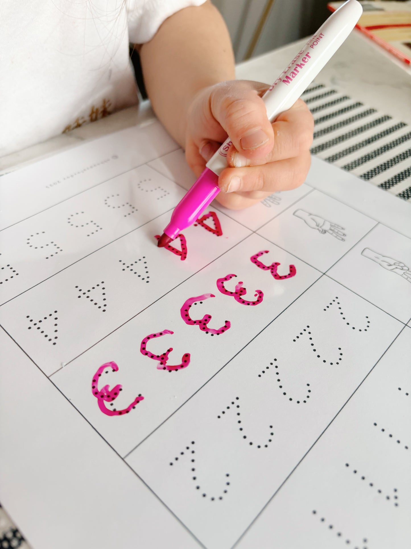 Number Tracing Worksheets