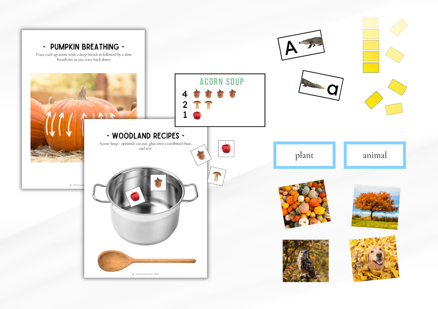 The Preschool Workbook - Autumn Edition