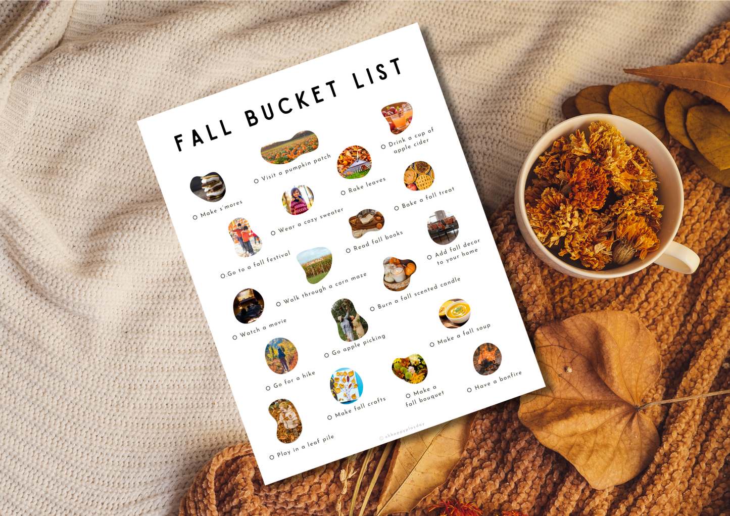 Fall Bucket List