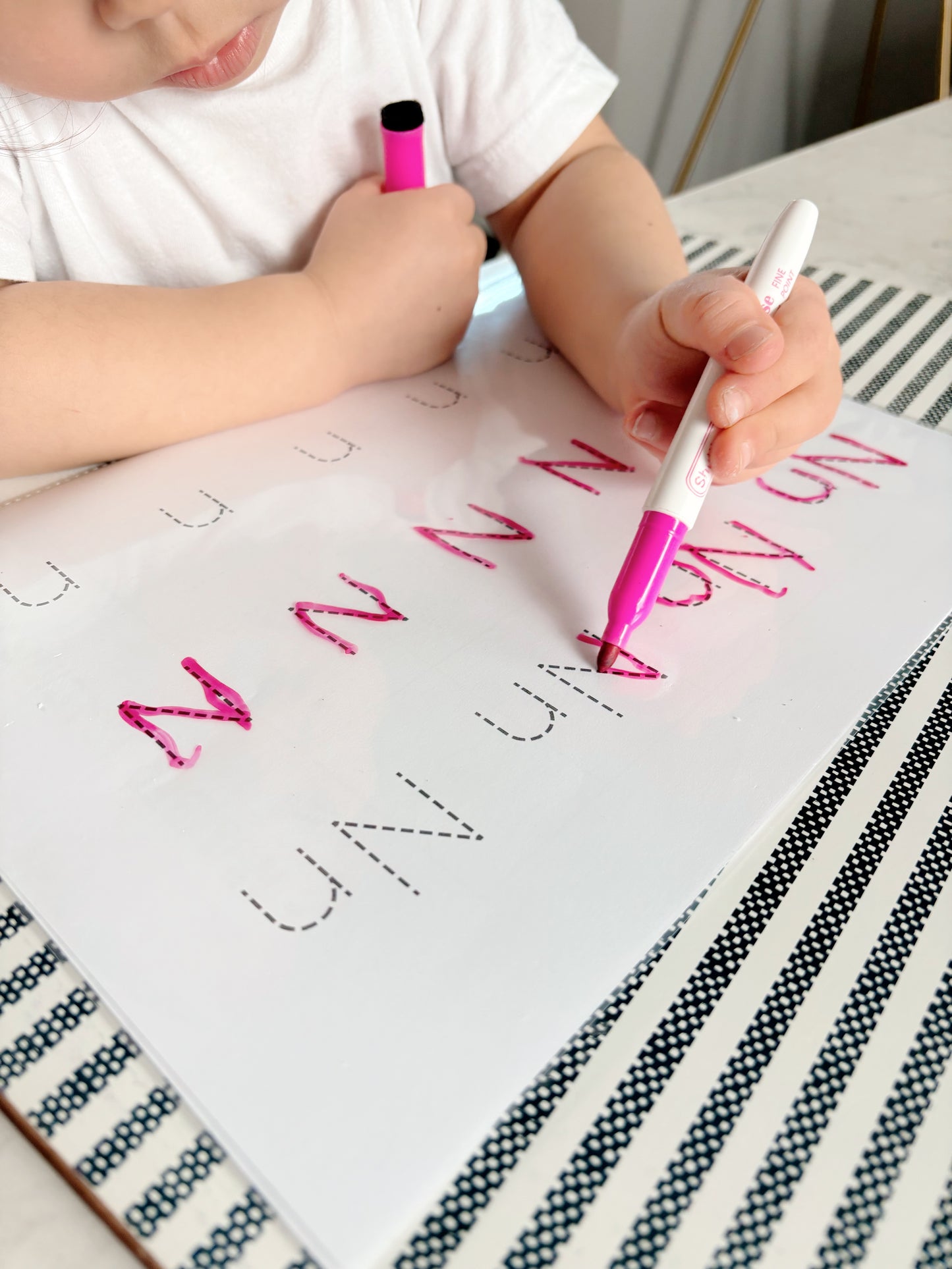 Alphabet Tracing Pages