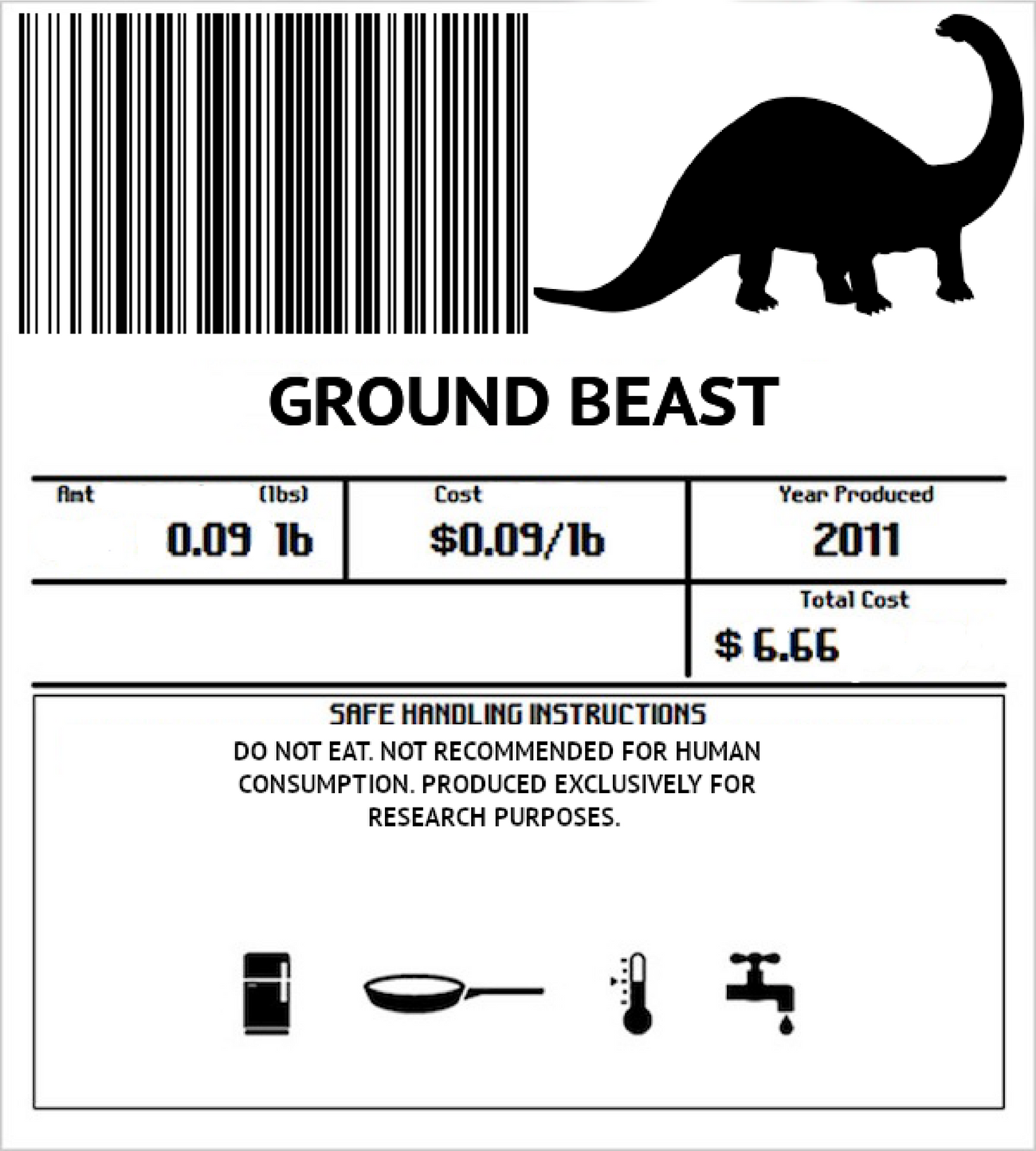 Ground Beast - Label