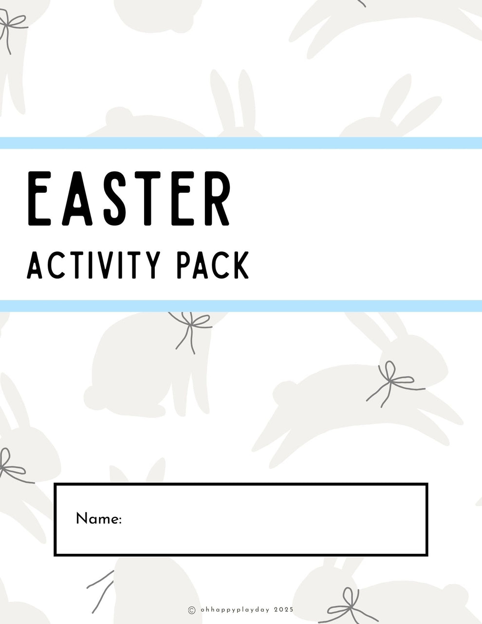 Easter Activity Pack – Ohhappyplayday