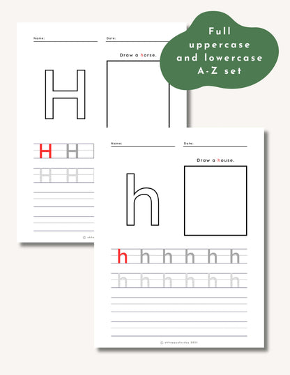 Letters Workbook