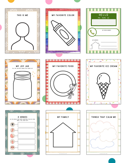 All About Me Book (Bundle)