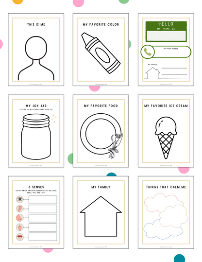 All About Me Book (Bundle)