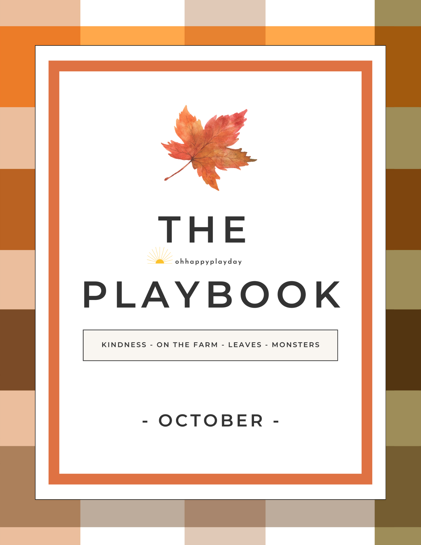 The Playbook - October