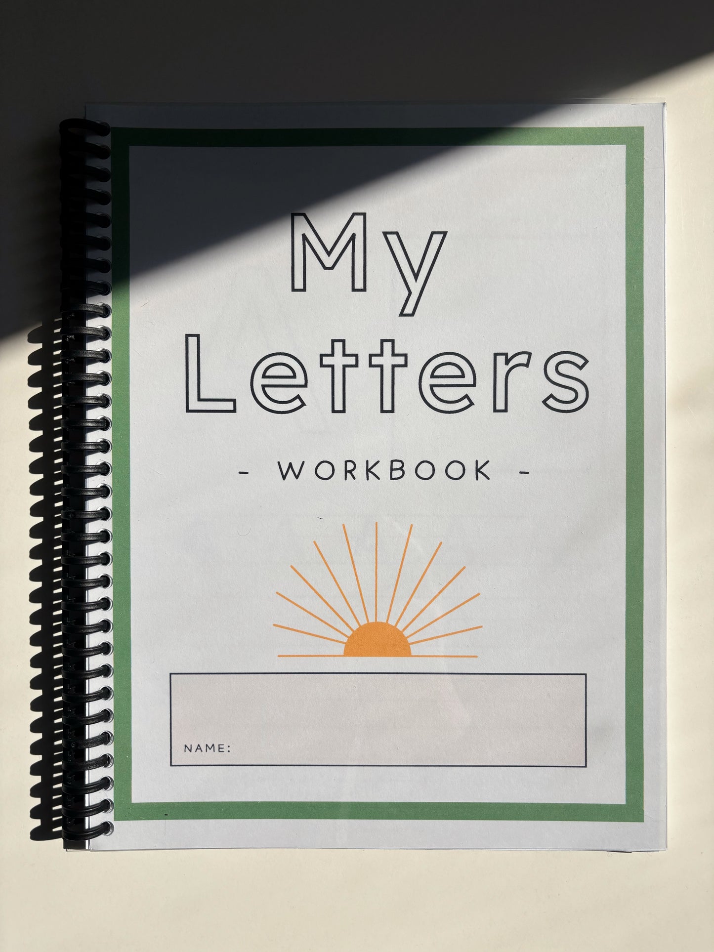 Letters Workbook