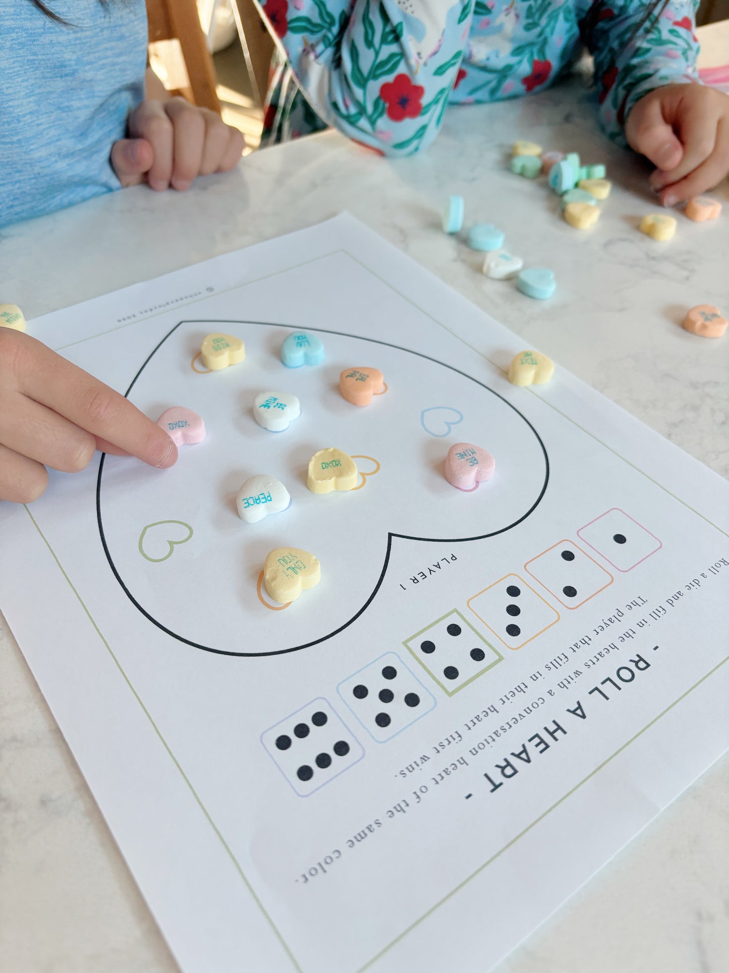 Conversation Heart Games