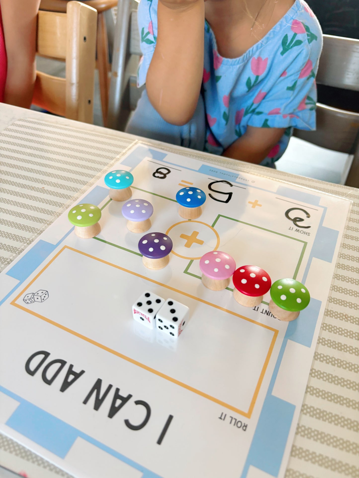 Roll and Count, Add, and Subtract