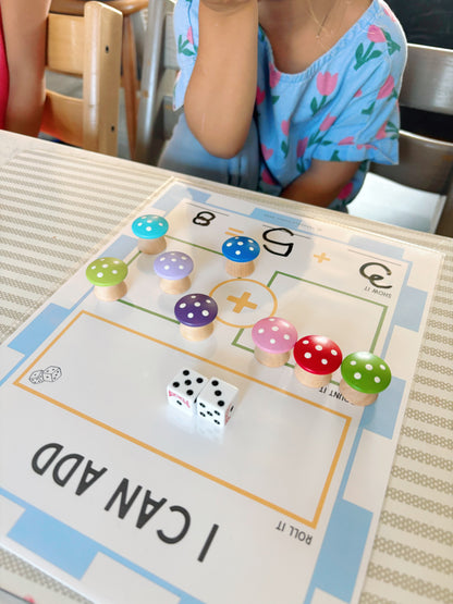 Roll and Count, Add, and Subtract