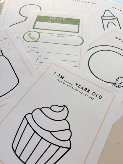 All About Me Book (Bundle)