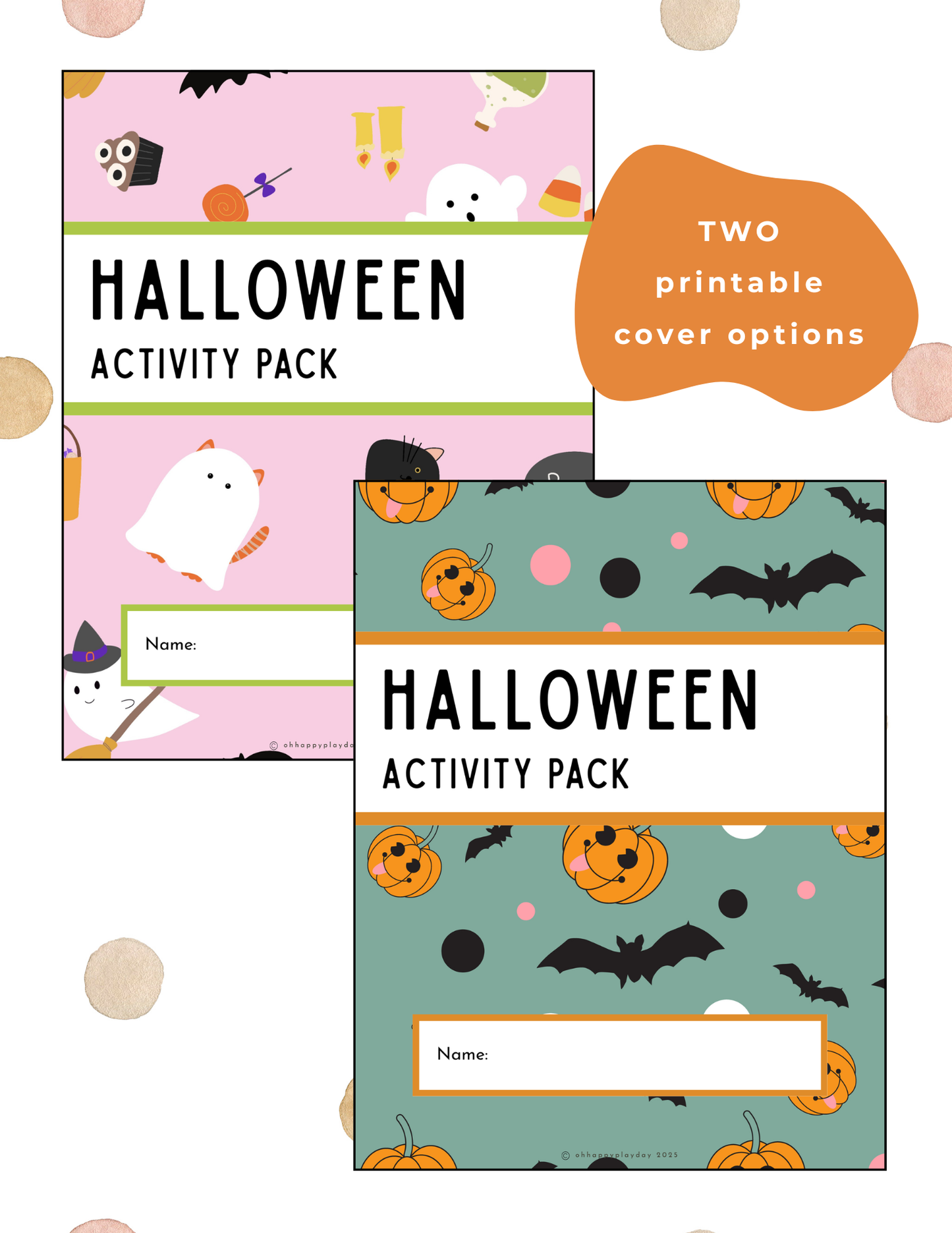 Halloween Activities Bundle