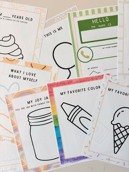 All About Me Book (Bundle)