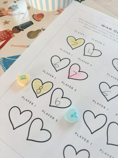 Conversation Heart Games