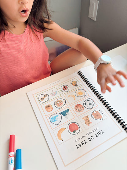 All About Me Book (Neutral Colors)