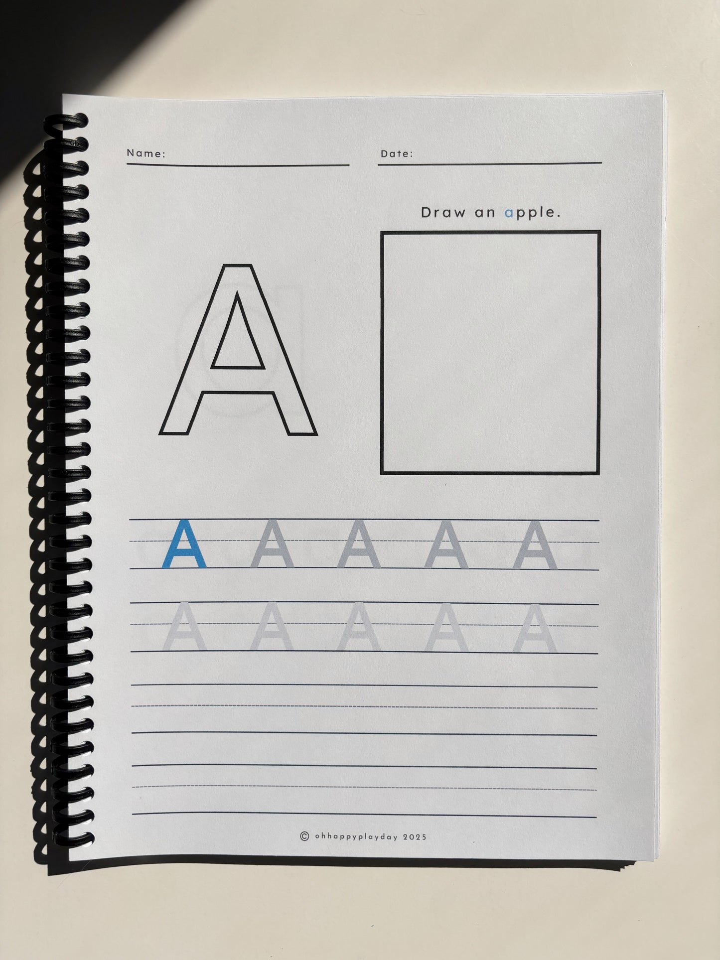 Letters Workbook