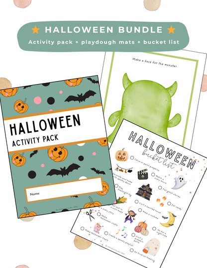 Halloween Activities Bundle