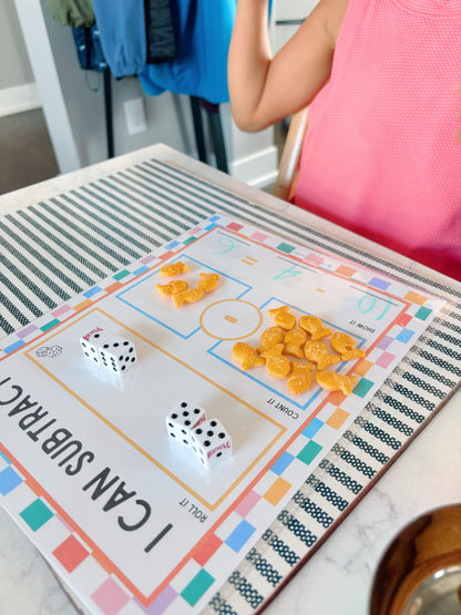 Roll and Count, Add, and Subtract