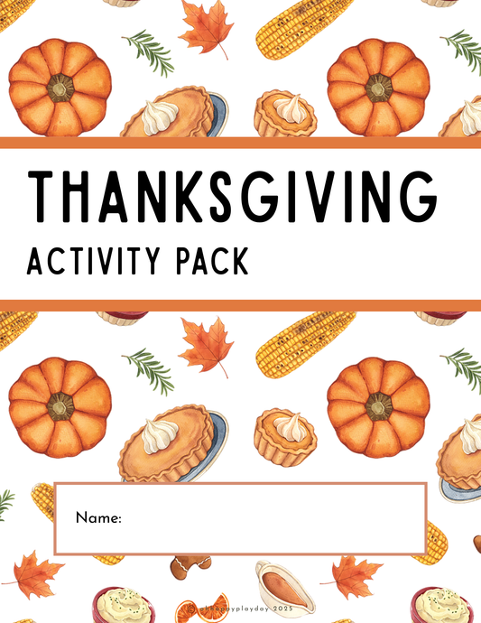 Thanksgiving Activity Pack