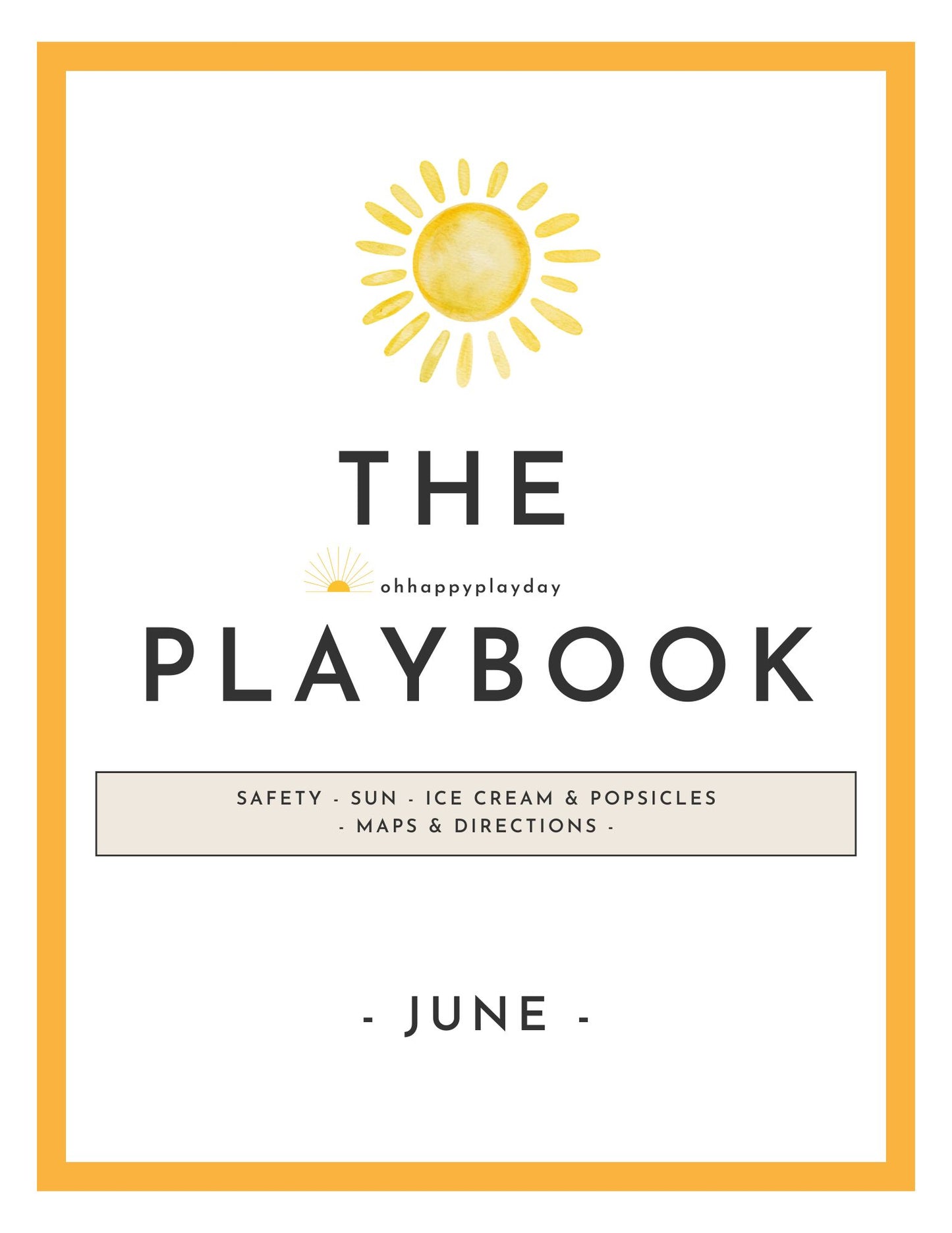 The Playbook - June
